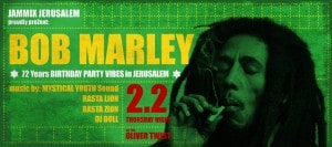 JAMmix with you // 2.2 Thursday // Bob Marley B-Day @ אוליבר טוויסט | ירושלים | מחוז ירושלים | ישראל