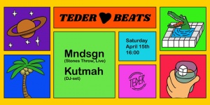 Teder ♡ Beats | Mndsgn (Live!) + Kutmah 15.4.17 @ תדר | תל אביב יפו | מחוז תל אביב | ישראל