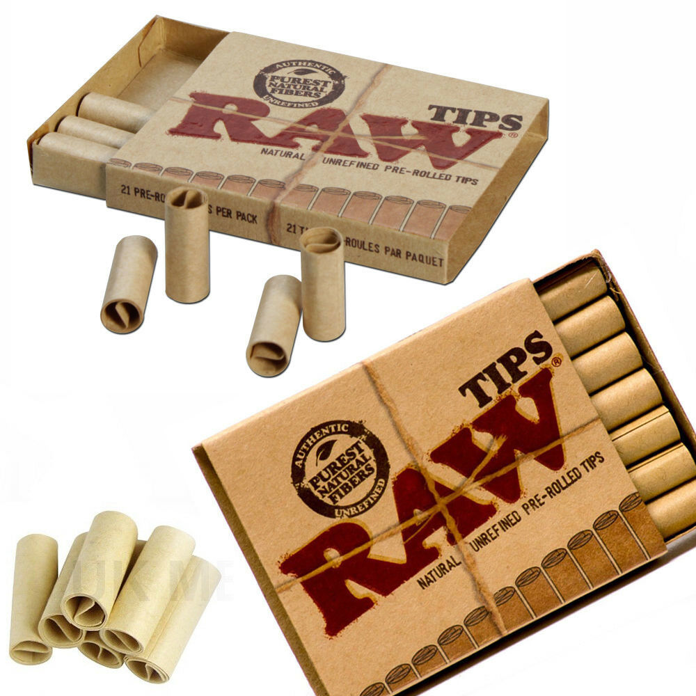 Raw Pre Rooler פילטר RAW Pre Rolled מגולגל מוכן - 2 יחידות - תדר הראסטה